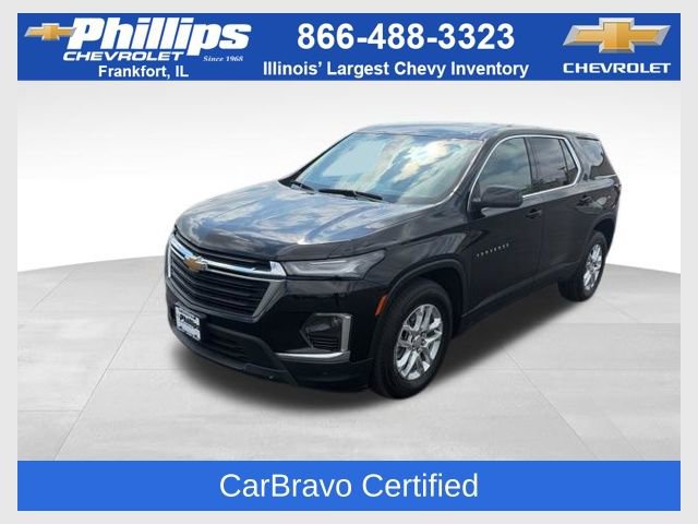 Certified 2022 Chevrolet Traverse LS w/ LPO, Floor Liner Package AWD/4WD image 1