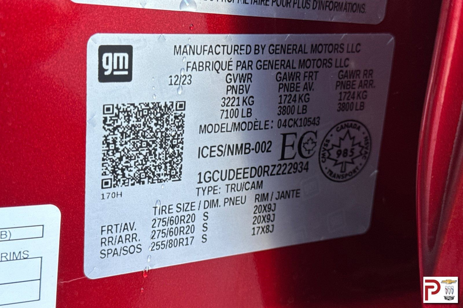 Certified 2024 Chevrolet Silverado 1500 RST w/ Protection Package image 34