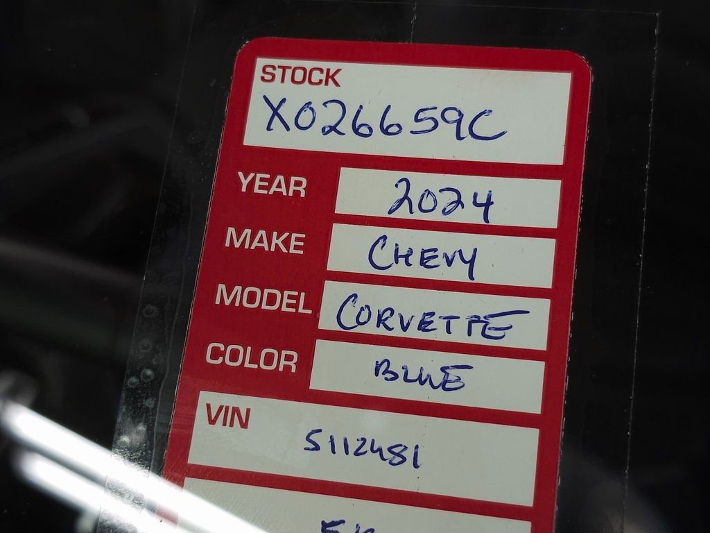 Used 2024 Chevrolet Corvette Stingray Coupe w/ Z51 Performance Package image 32