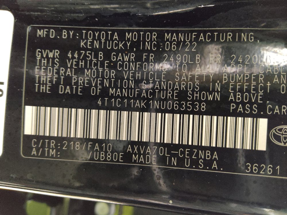 Used 2022 Toyota Camry LE image 33