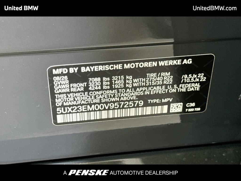 New 2027 BMW X7 xDrive40i w/ Executive Package AWD/4WD image 23