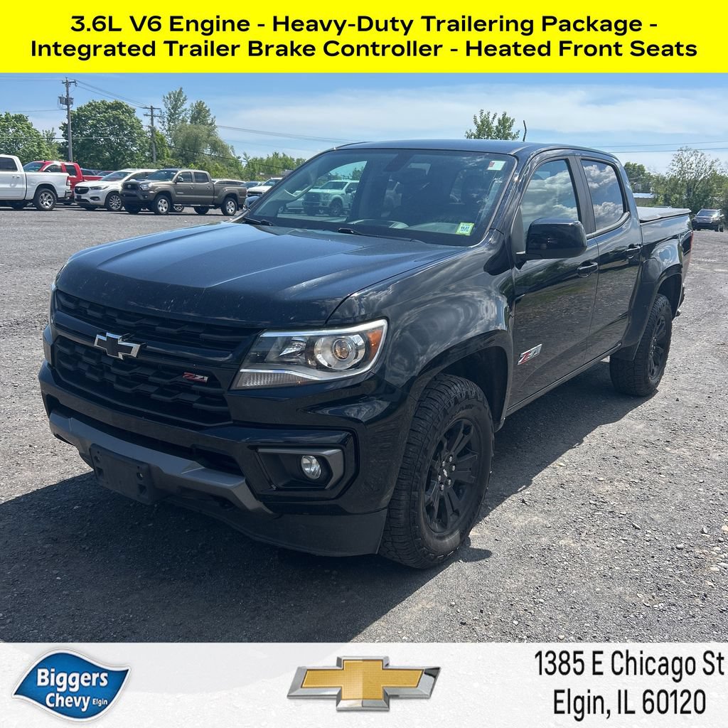 Used 2021 Chevrolet Colorado Z71 w/ Z71 Midnight Edition AWD/4WD image 1