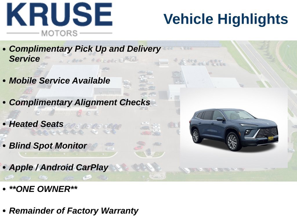 Used 2025 Buick Enclave Preferred w/ Trailering Package, 5000 lbs. AWD/4WD image 11