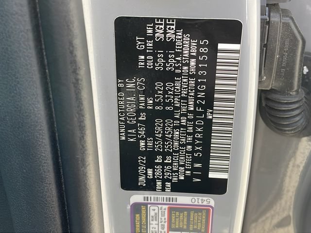 Certified 2022 Kia Sorento SX AWD/4WD image 34