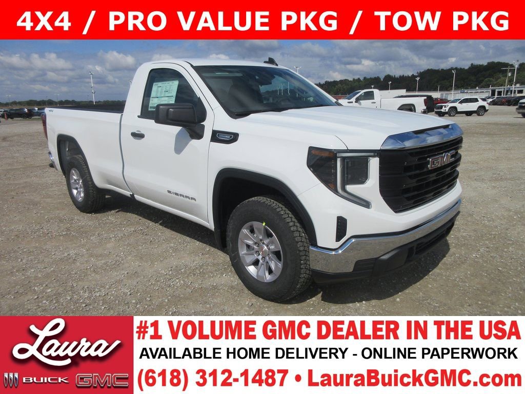 New 2026 GMC Sierra 1500 Pro w/ Pro Value Package