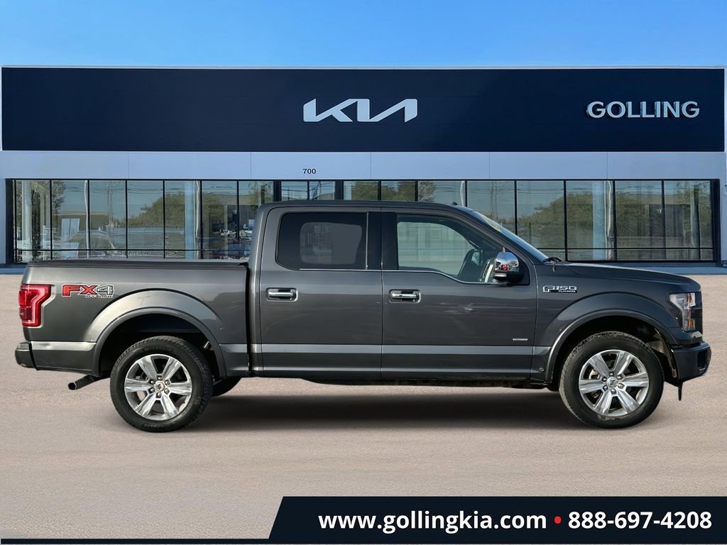 Used 2017 Ford F150 Platinum w/ Equipment Group 701A Luxury AWD/4WD image 2