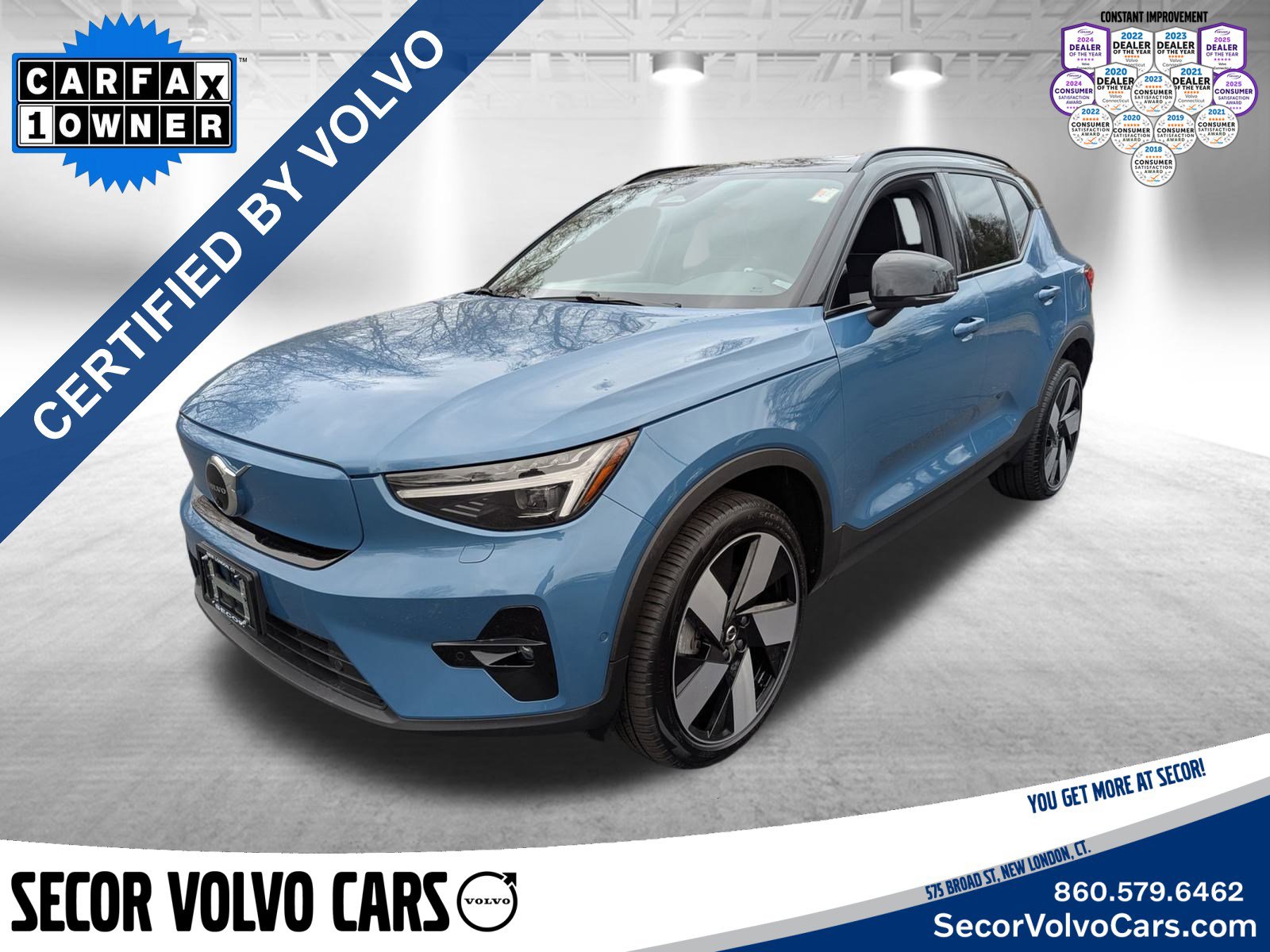 Certified 2023 Volvo XC40 Recharge Ultimate w/ Protection Package Premier