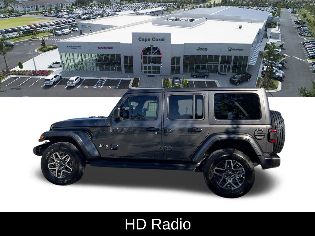 Certified 2025 Jeep Wrangler Unlimited Sahara w/ Technology Group AWD/4WD image 6