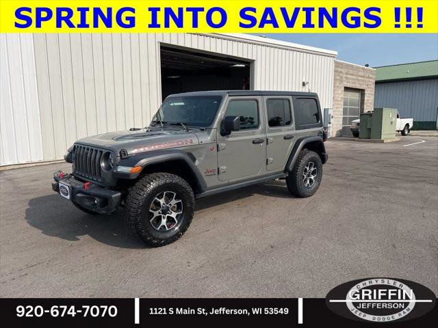 Certified 2021 Jeep Wrangler Unlimited Rubicon image 1