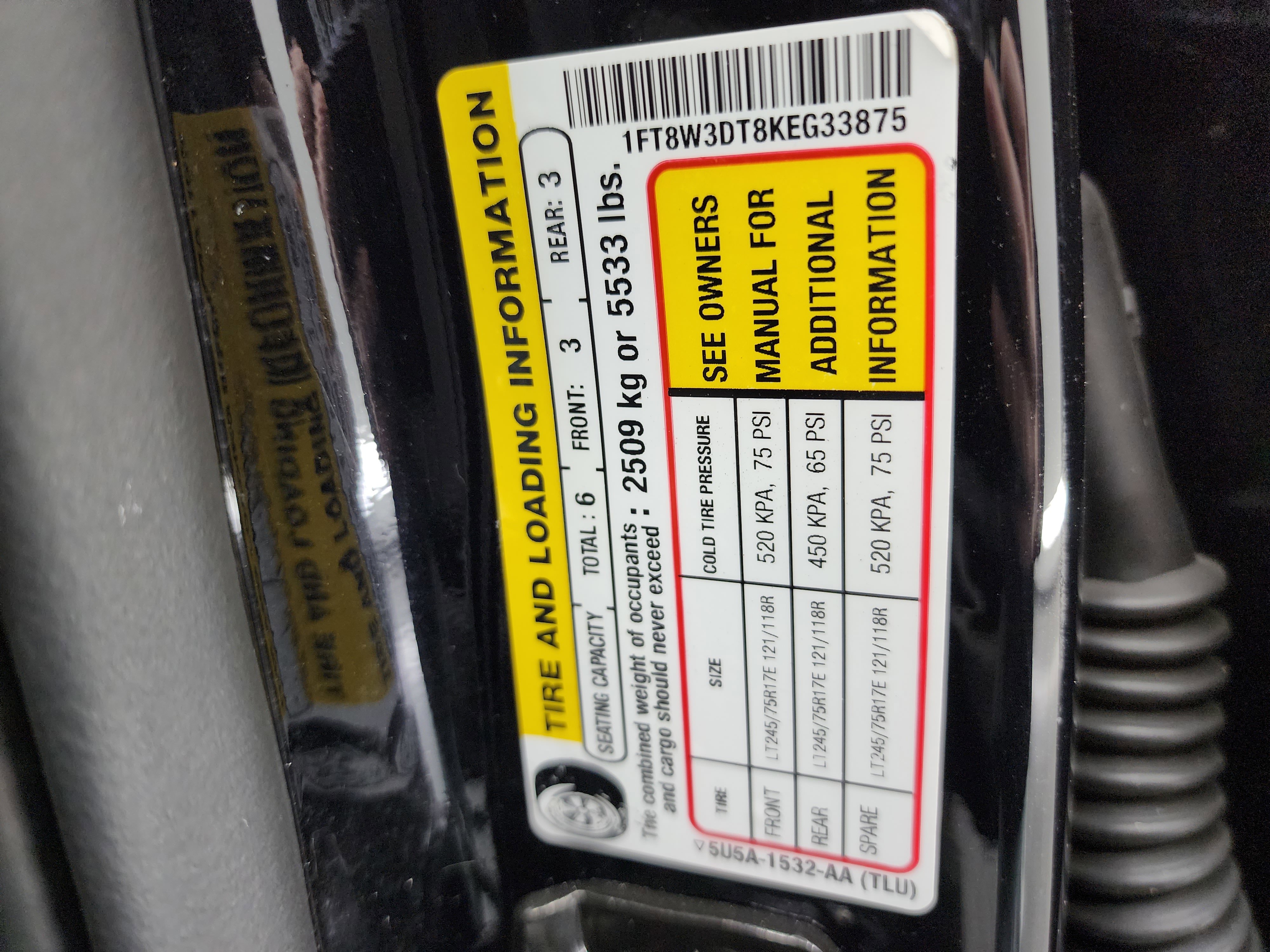 Used 2019 Ford F350 XL w/ STX Appearance Package image 59