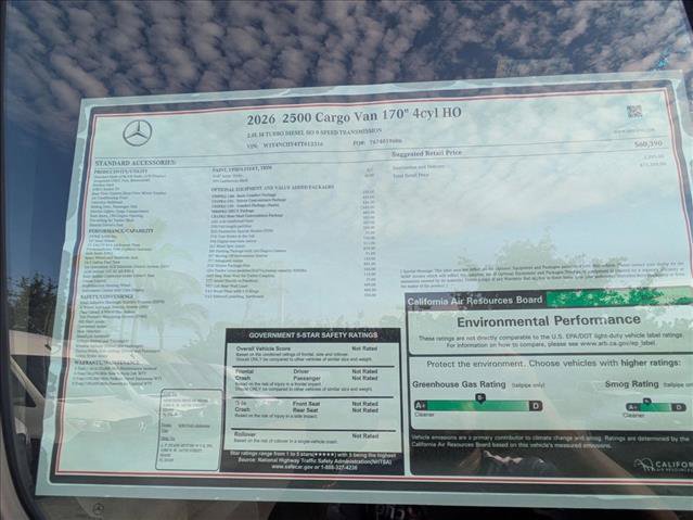 New 2026 Mercedes-Benz Sprinter 2500 image 16