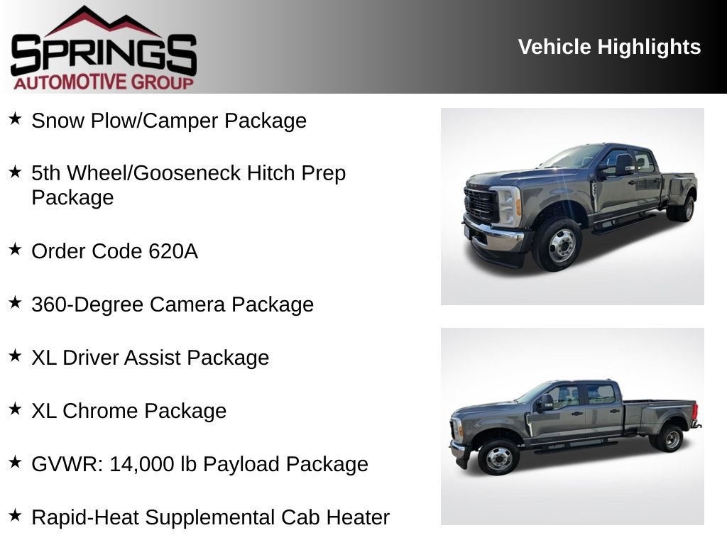 Used 2023 Ford F350 XL w/ 360-Degree Camera Package AWD/4WD image 2