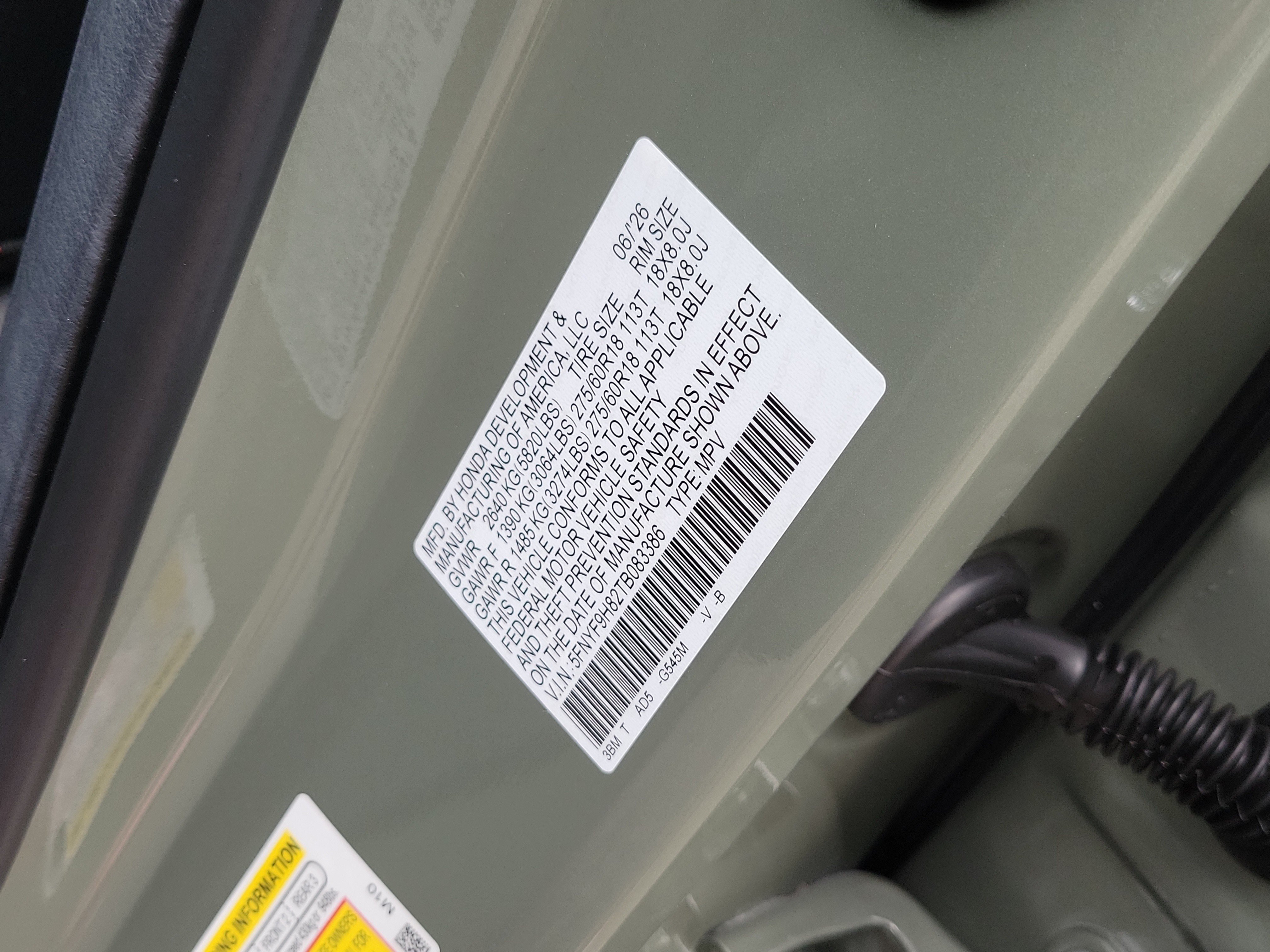 New 2026 Honda Passport TrailSport Elite image 34