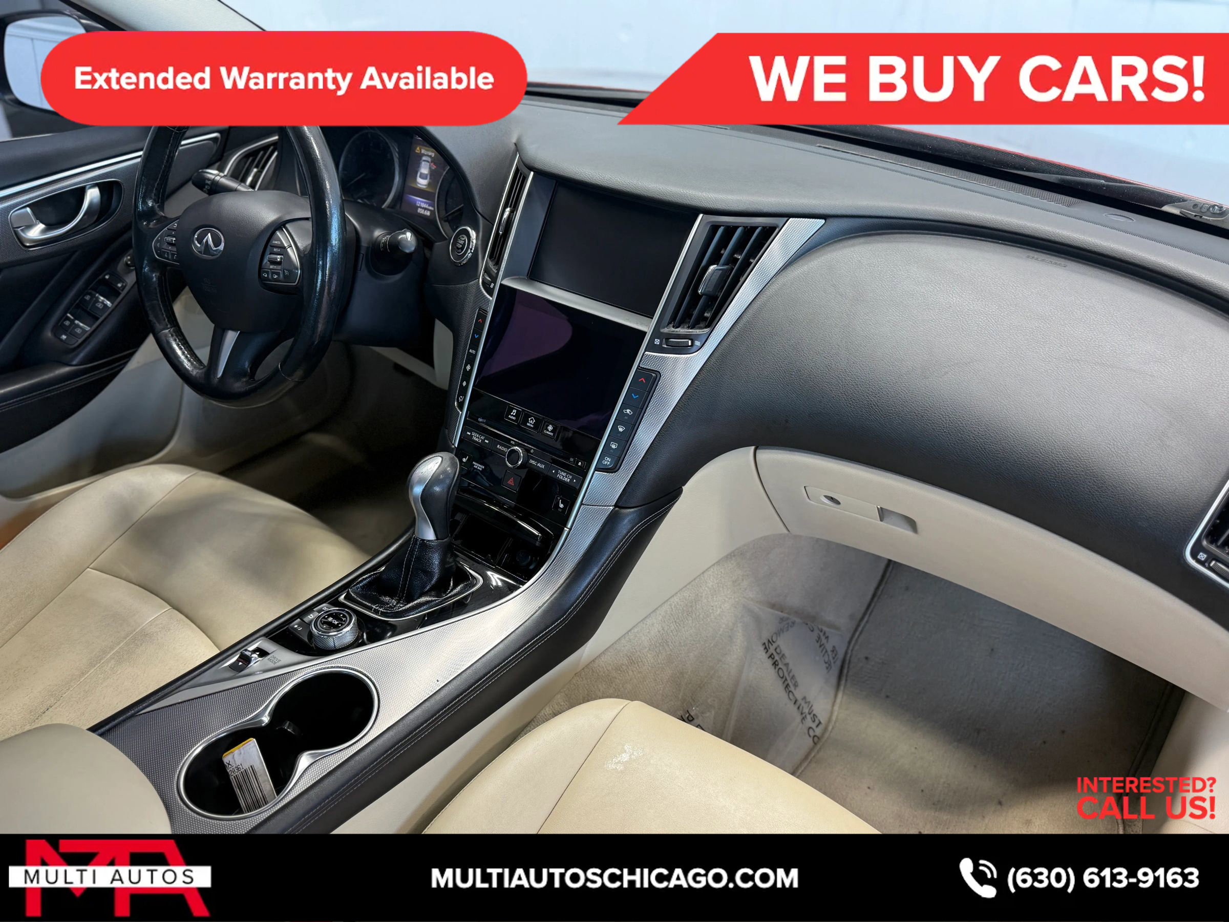 Used 2015 INFINITI Q50 Premium w/ All Weather Package image 15