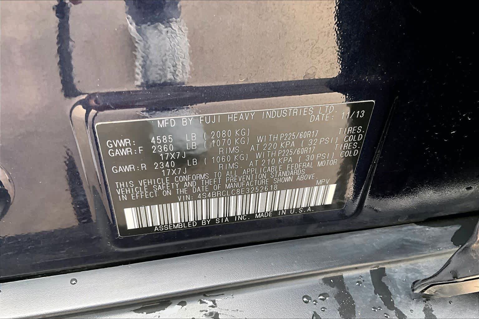 Used 2014 Subaru Outback 2.5i Limited w/ Moonroof Package AWD/4WD image 35