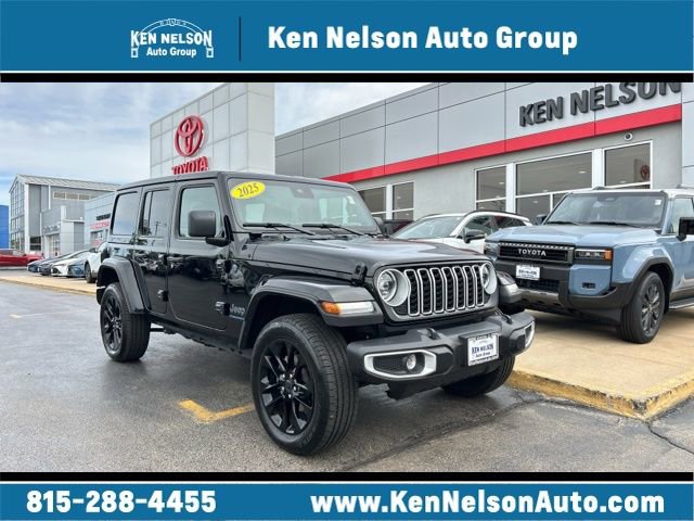 Used 2025 Jeep Wrangler Unlimited Sahara w/ Safety Group AWD/4WD image 1