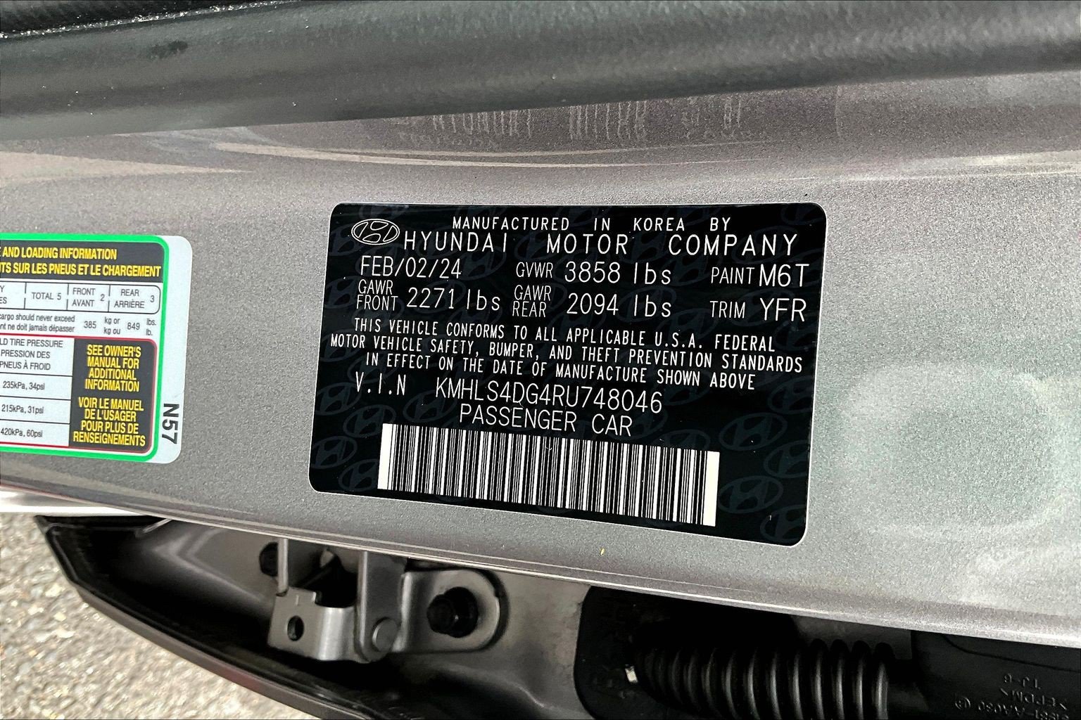 Used 2024 Hyundai Elantra SEL w/ Convenience Package FWD image 14