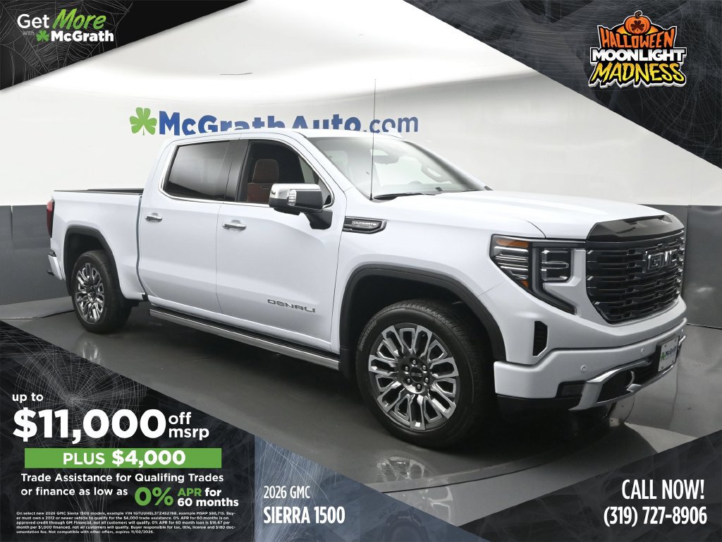 New 2026 GMC Sierra 1500 Denali Ultimate AWD/4WD image 1