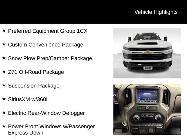 Certified 2024 Chevrolet Silverado 2500 Custom w/ Custom Convenience Package AWD/4WD image 16
