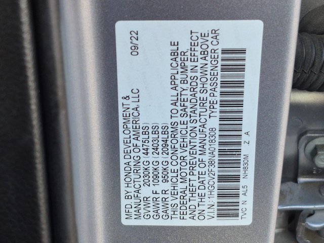 Used 2022 Honda Accord Sport image 26