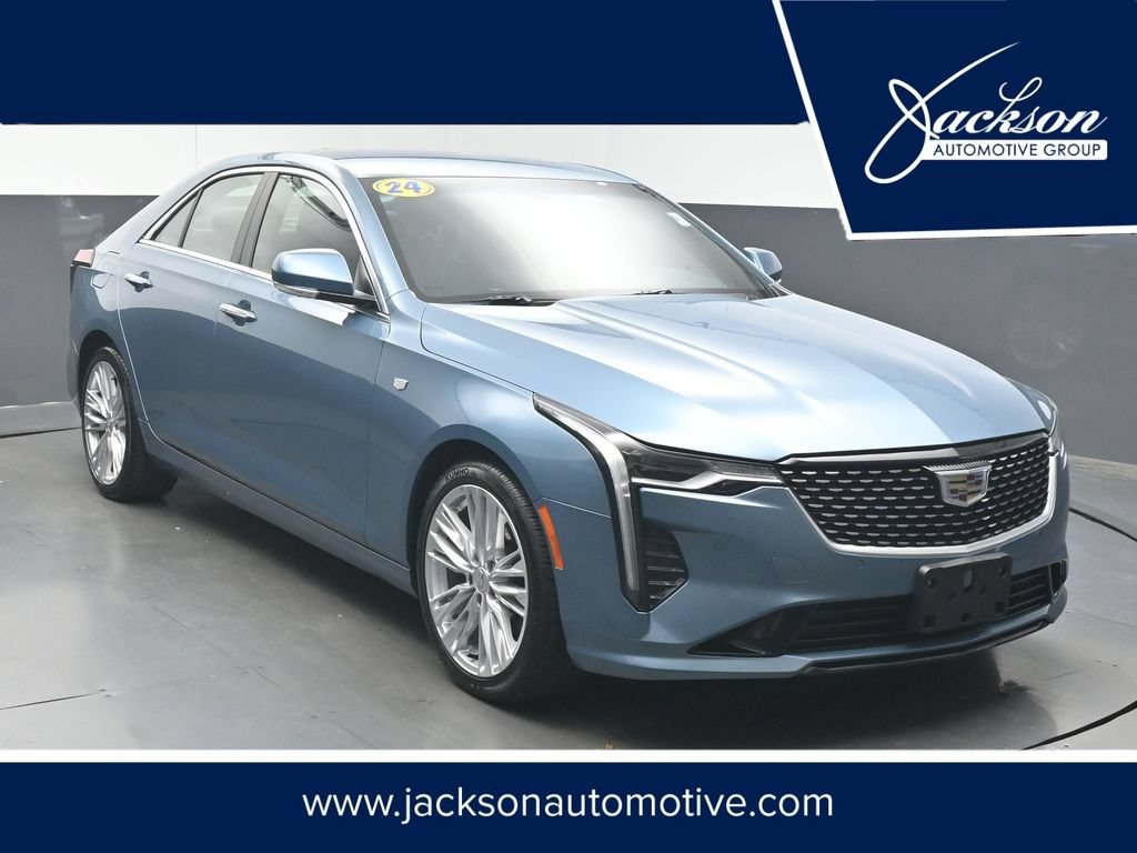 Used 2024 Cadillac CT4 Premium Luxury w/ Climate Package RWD image 1