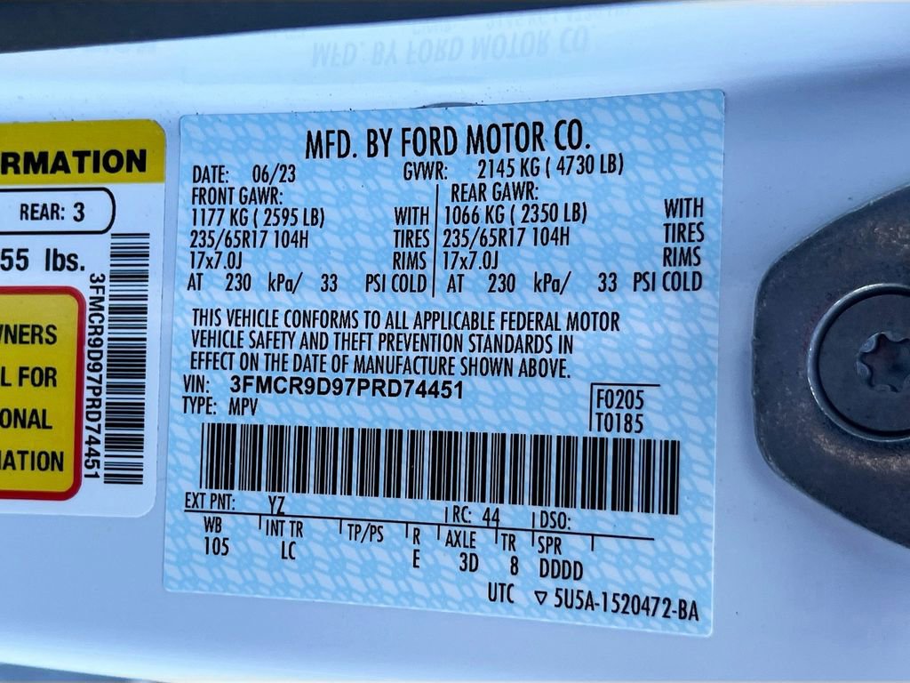 Used 2023 Ford Bronco Sport Badlands image 34