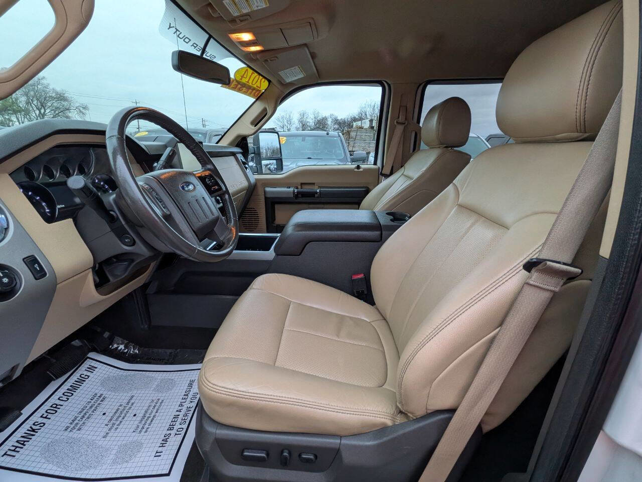 Used 2014 Ford F250 Lariat w/ Snow Plow Prep Package image 14