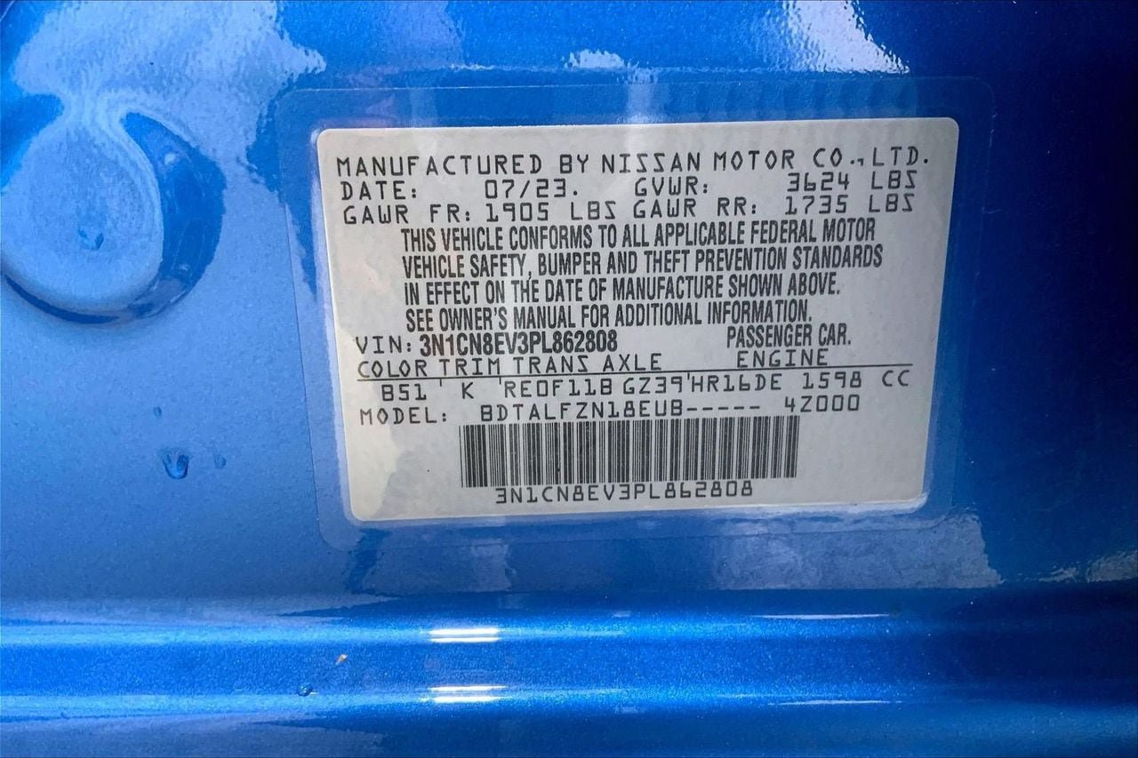 Used 2023 Nissan Versa SV FWD image 33