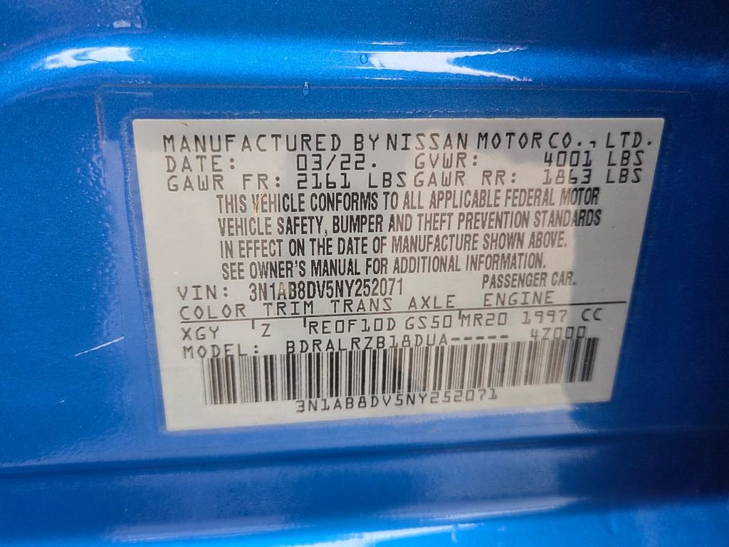 Used 2022 Nissan Sentra SR w/ Lighting Package FWD image 21