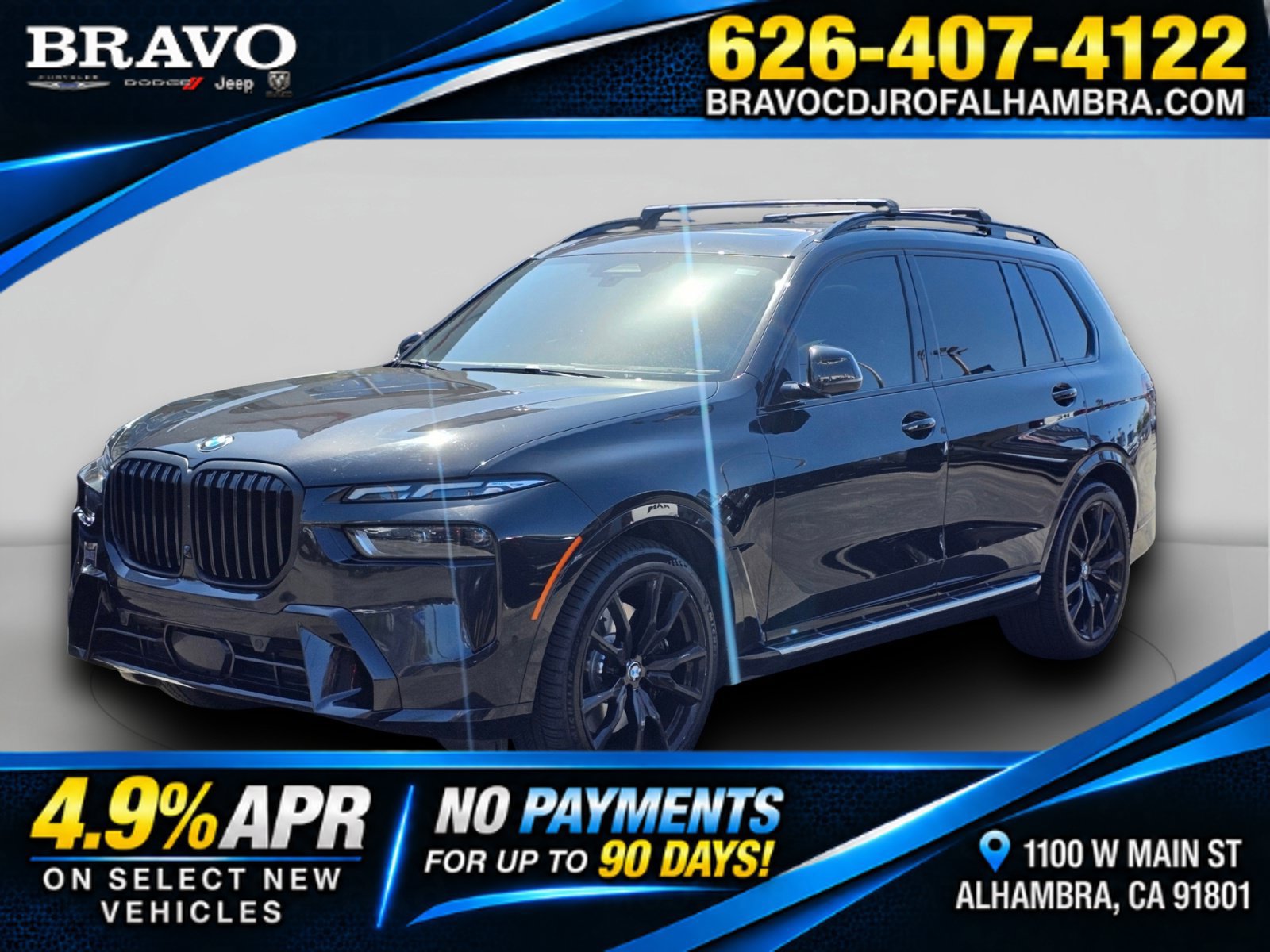 Used 2024 BMW X7 xDrive40i w/ M Sport Package AWD/4WD image 1