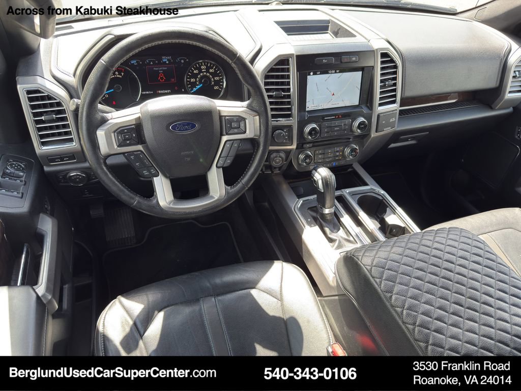 Used 2016 Ford F150 Platinum w/ Equipment Group 701A Luxury image 13