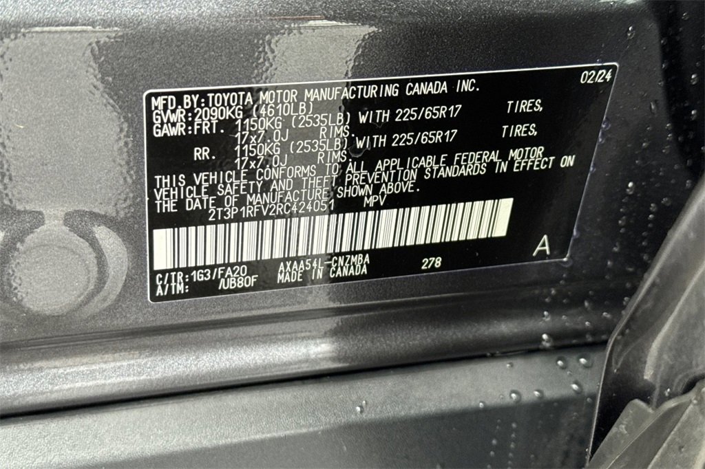 Certified 2024 Toyota RAV4 XLE w/ Convenience Package image 29