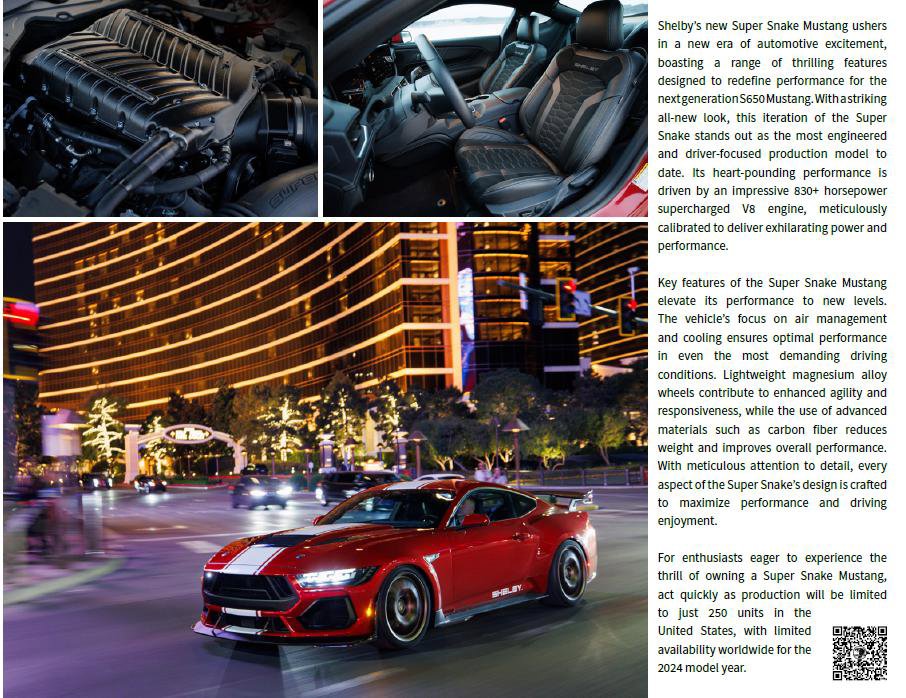 New 2024 Ford Mustang GT Premium w/ GT Performance Package image 13