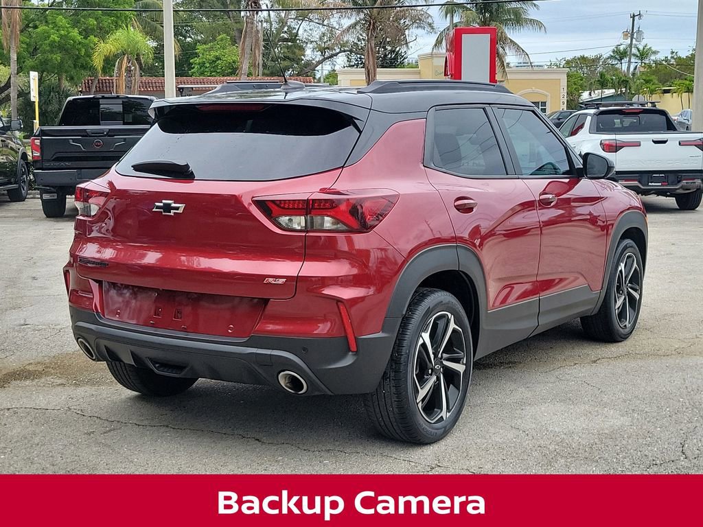 Used 2021 Chevrolet TrailBlazer RS w/ Technology Package FWD image 6