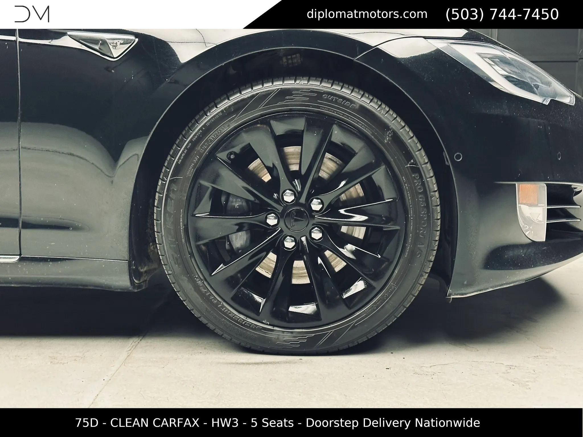 Used 2018 Tesla Model S 75D AWD/4WD image 40