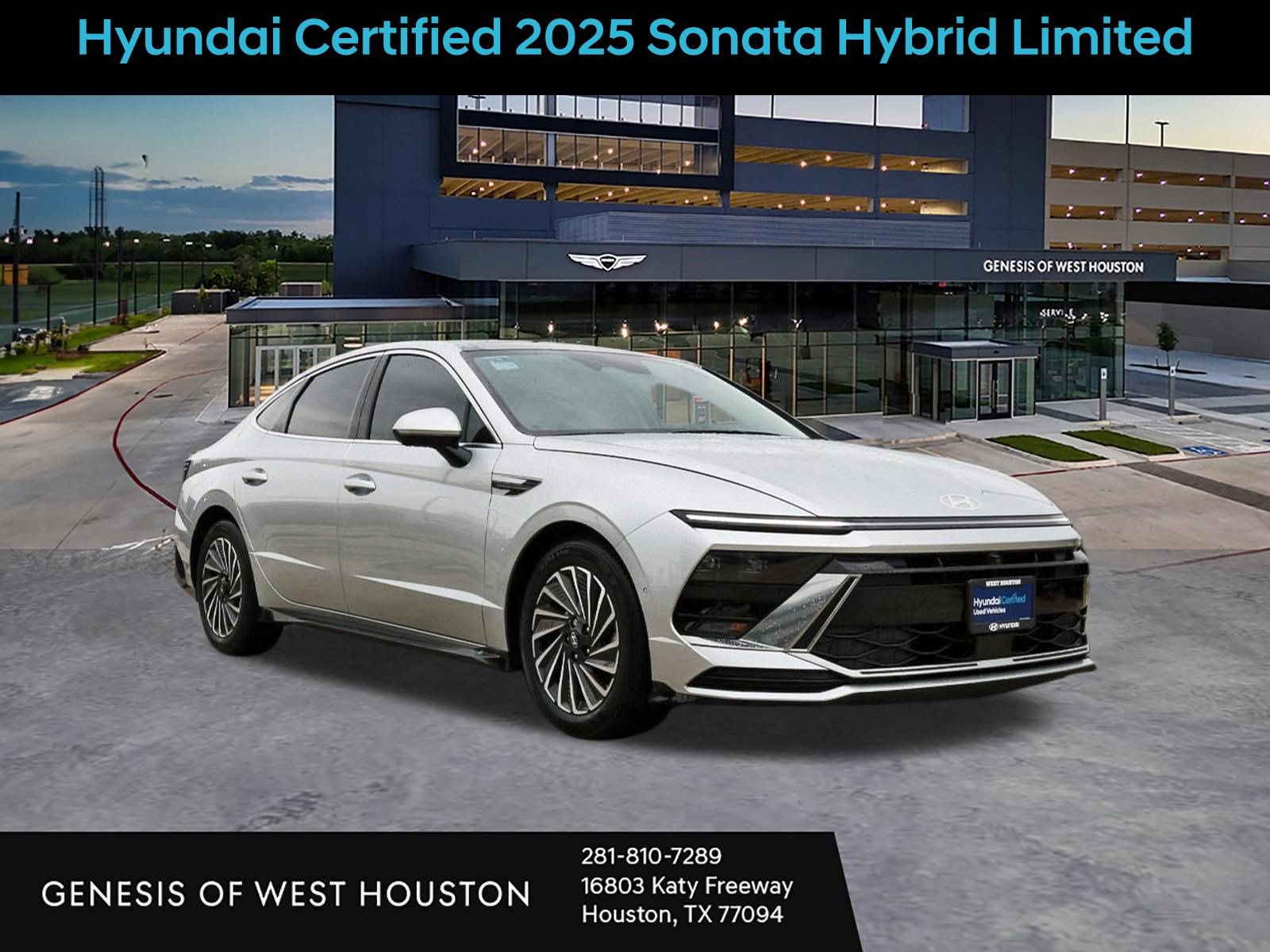 Certified 2025 Hyundai Sonata Limited FWD image 1