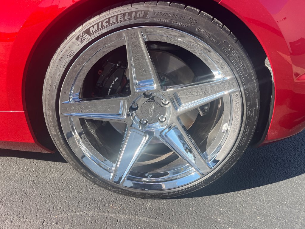 Used 2024 Chevrolet Corvette Z06 w/ Chrome Exterior Badge Package RWD image 18