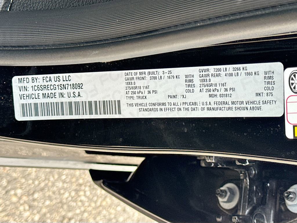 Used 2025 RAM 1500 Tradesman w/ Night Edition image 41