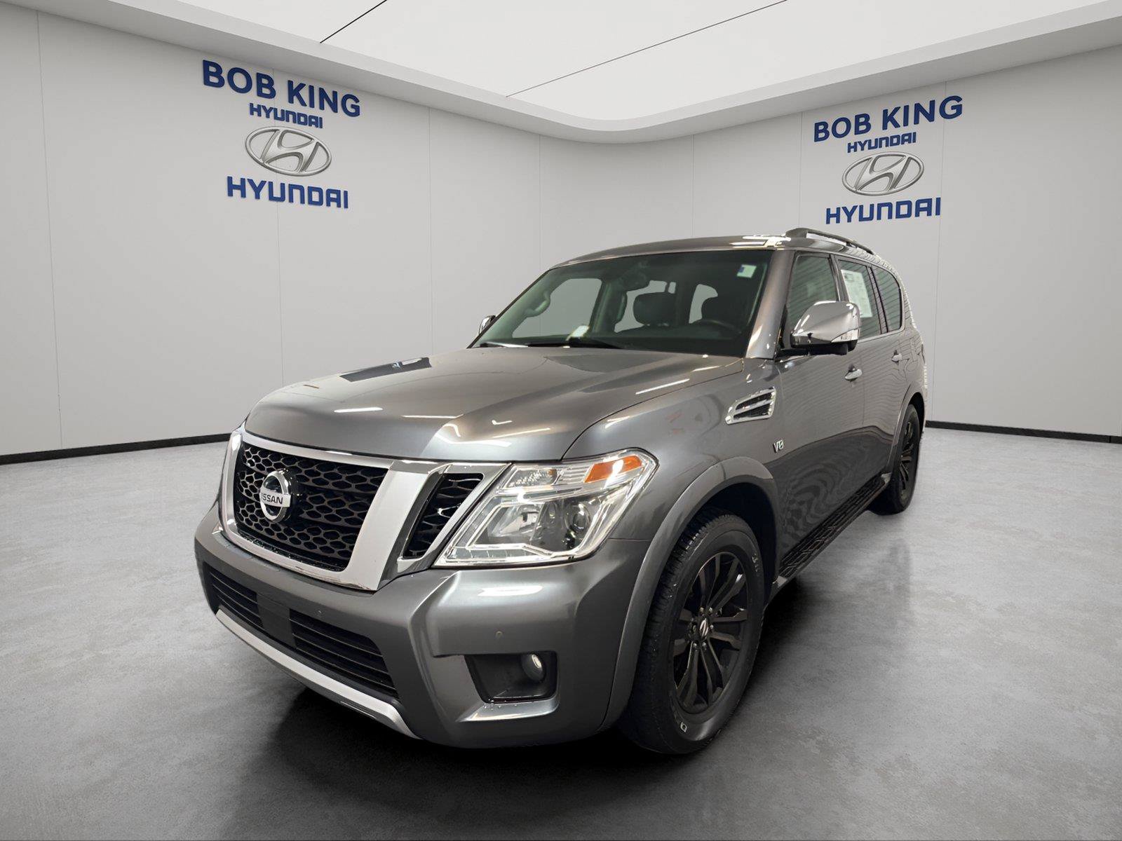 Used 2017 Nissan Armada Platinum w/ Captain Seat Package AWD/4WD video 1