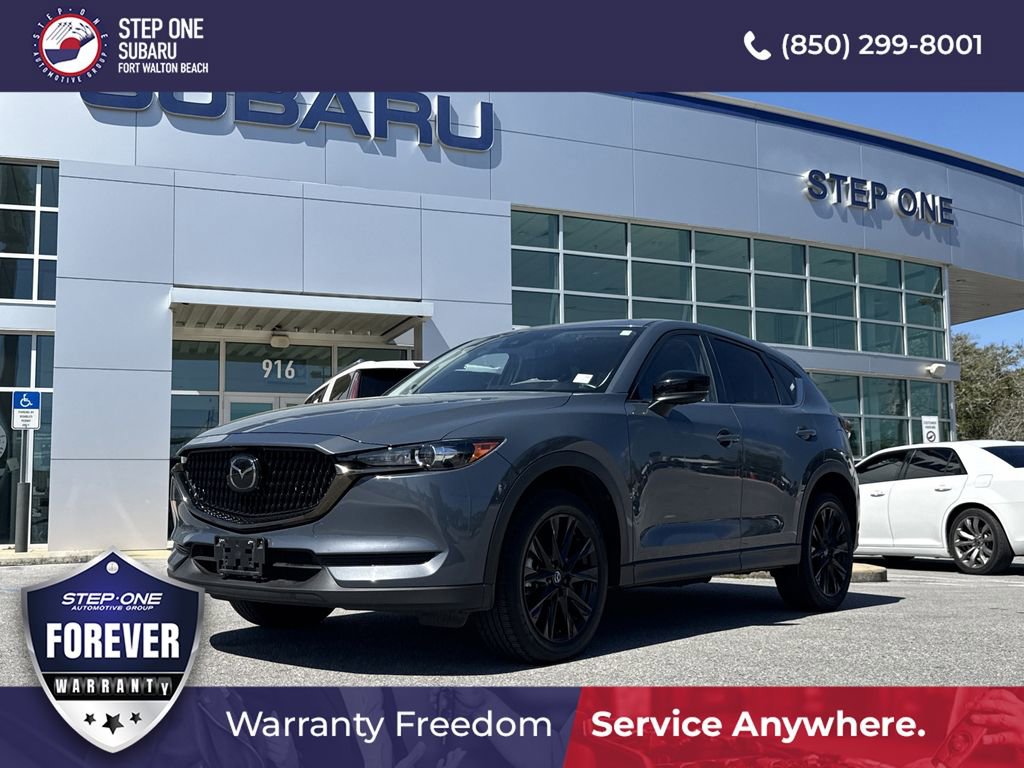 Used 2021 MAZDA CX-5 Carbon Edition image 2