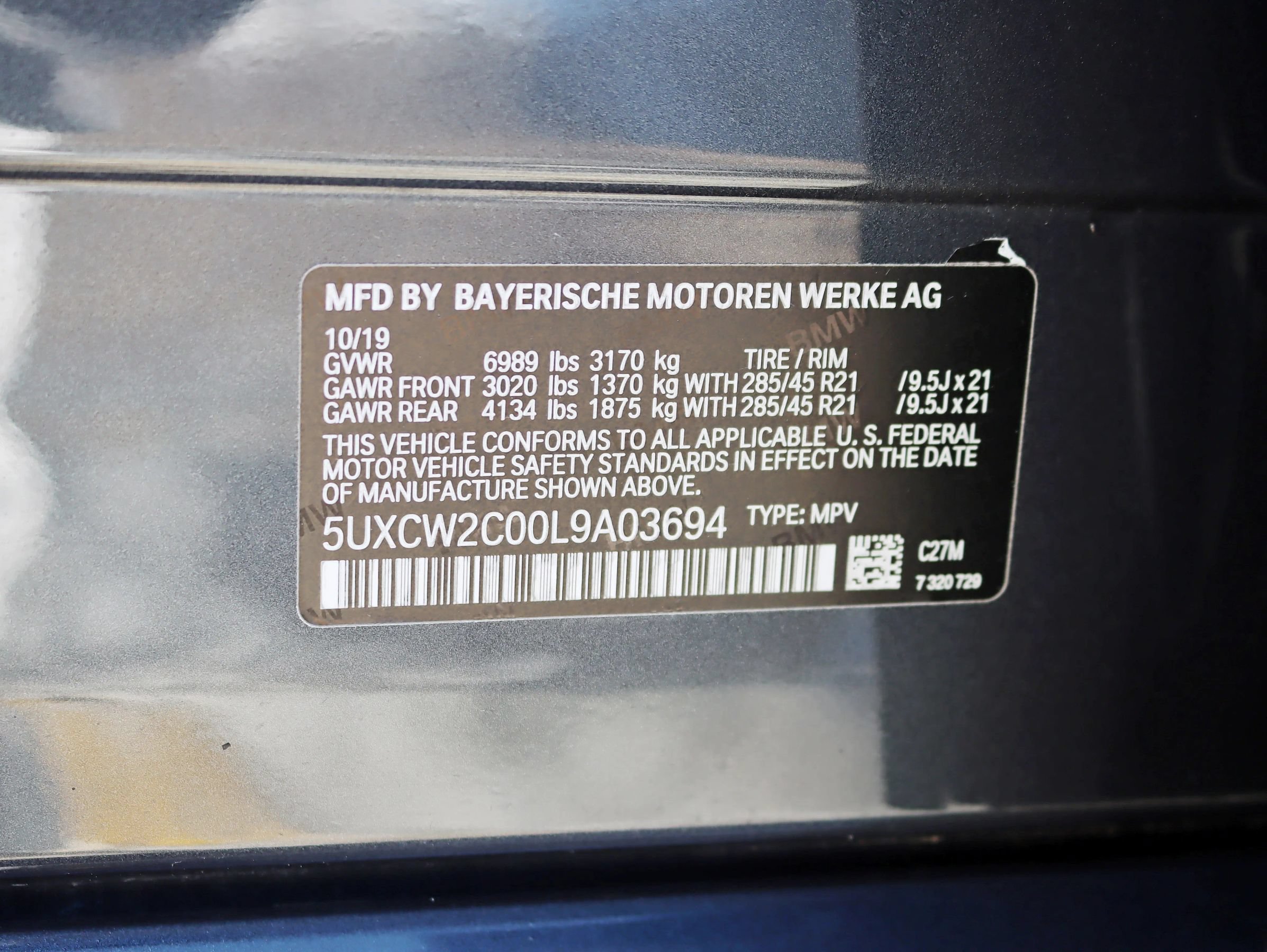 Used 2020 BMW X7 xDrive40i w/ Premium Package AWD/4WD image 51