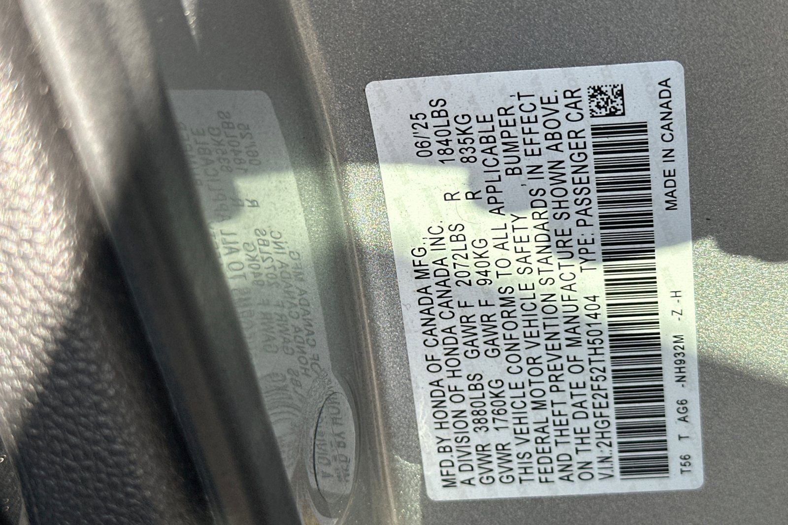 Used 2026 Honda Civic Sport image 34