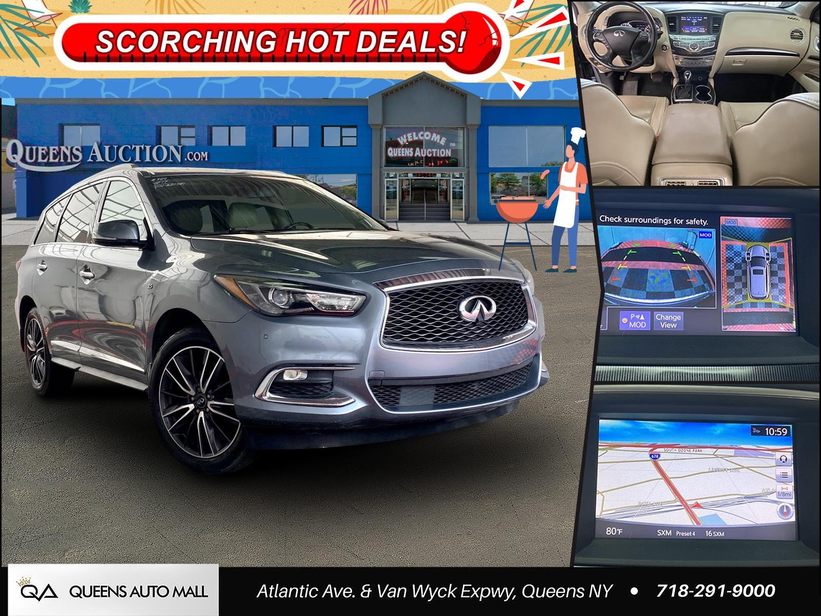 Used 2017 INFINITI QX60 Luxe w/ Premium Plus Package