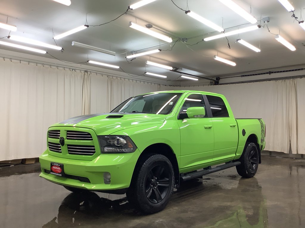 Used 2017 RAM 1500 Sport w/ Sublime Green Sport Package