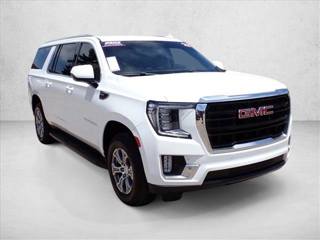Used 2022 GMC Yukon XL SLE w/ Max Trailering Package AWD/4WD video 4