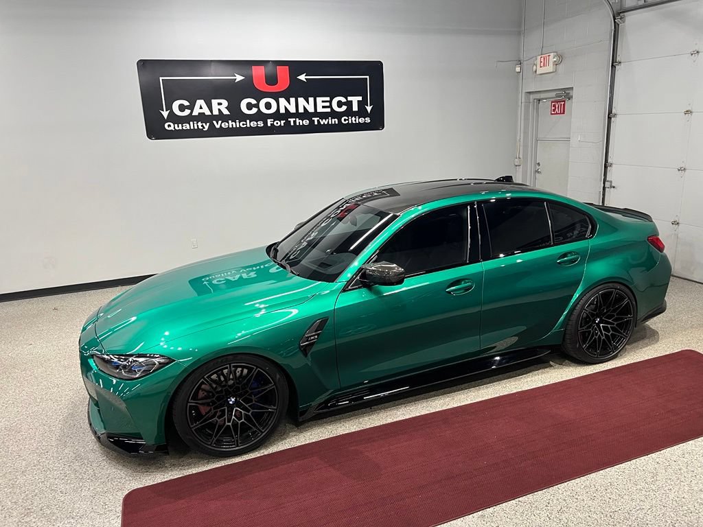 Used 2021 BMW M3 w/ Executive Package RWD image 32