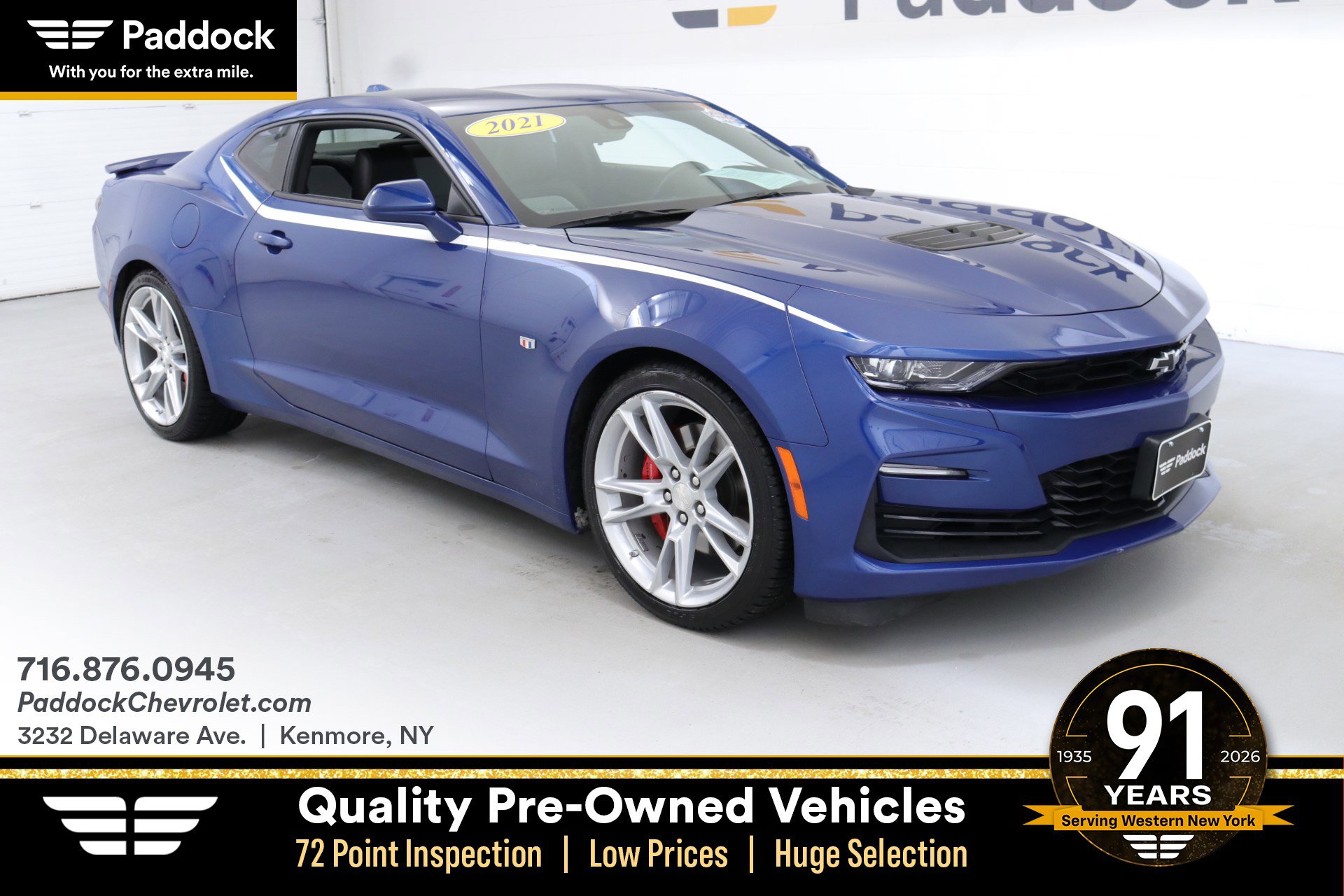 Used 2021 Chevrolet Camaro SS