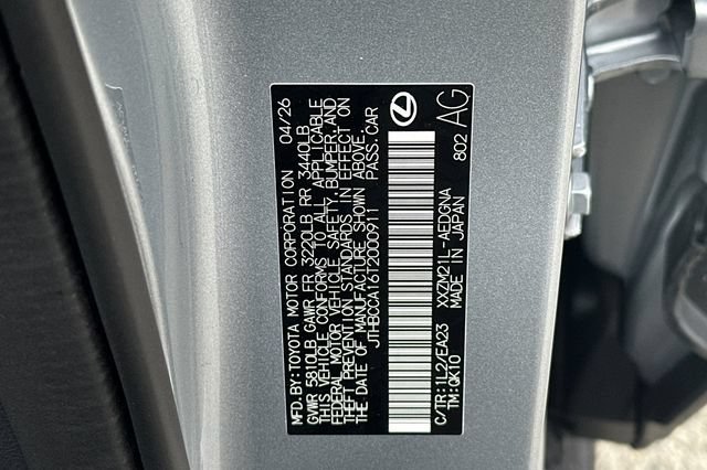 New 2026 Lexus ES 350e w/ Convenience Package FWD image 23