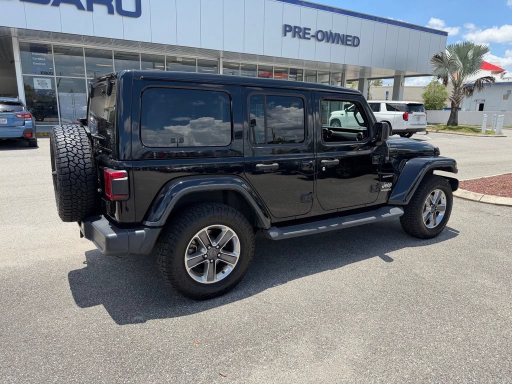 Used 2020 Jeep Wrangler Unlimited Sahara AWD/4WD image 3