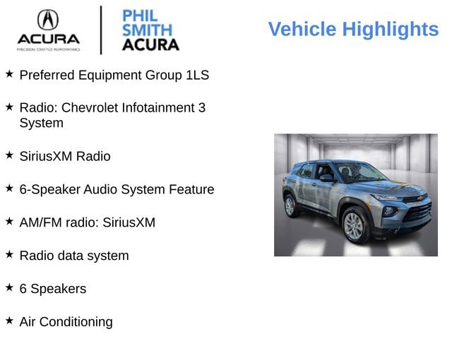 Used 2023 Chevrolet TrailBlazer LS FWD image 4